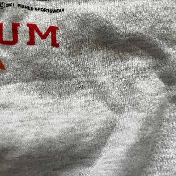 Jerzees Norfolk VA Firefighter Emergency Rescue Squad Sweatshirt Gray Size XL - Picture 9 of 9